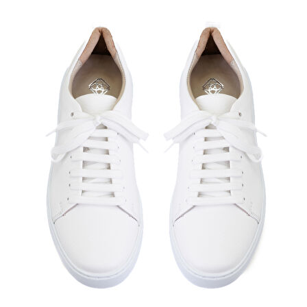 Kadın Beyaz Deri Spor Ayakkabı