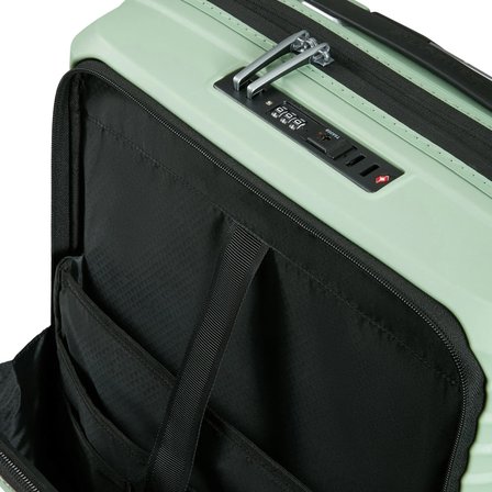 Samsonite Upscape Açık Yeşil Körüklü - 55/20 Kabin Boy Valiz