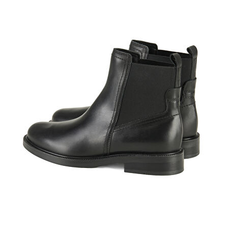 Molira Siyah Kadın Deri Bot