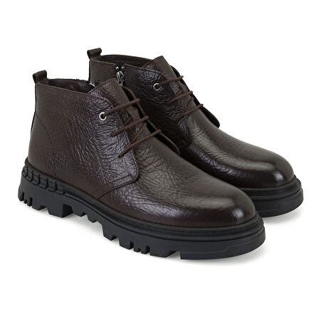 Lionra Kahve Erkek Deri Bot