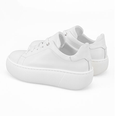 Rocio Beyaz Kadın Deri Günlük Ayakkabı