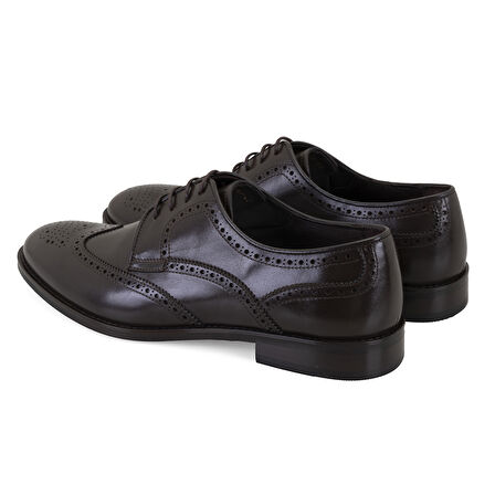 Judah Kahve Erkek Deri Klasik Ayakkabı