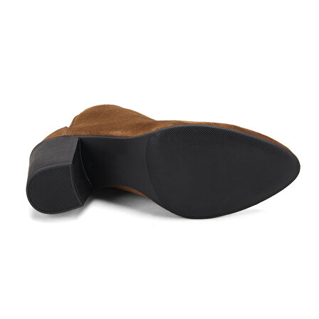 Mathi Taba Kadın Süet Bot