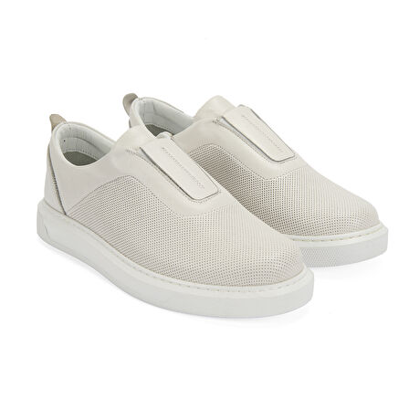 Darren Beyaz Kadın Deri Günlük Ayakkabı 