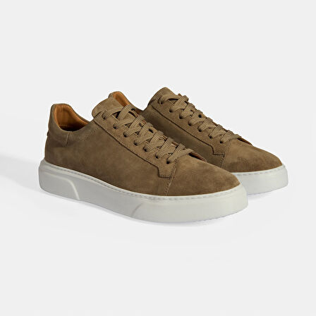 Vizon Erkek Bağcıklı Süet Günlük Ayakkabı