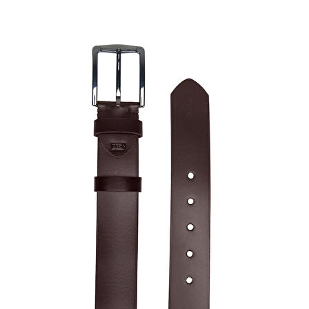 Piorrie Koyu Kahve Erkek Kemer