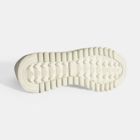 Kadın Beyaz DesaComfort Deri Bağcıklı Günlük Ayakkabı