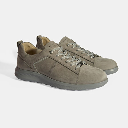 Erkek Gri Bağcıklı DesaComfort Günlük Ayakkabı