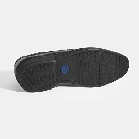 Jamella Siyah Erkek Deri Loafer