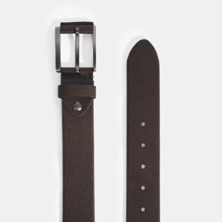 Erkek Kahve Spor Kemer