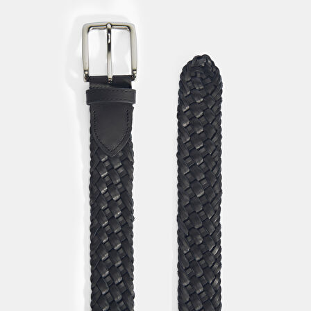 Erkek Siyah Spor Kemer