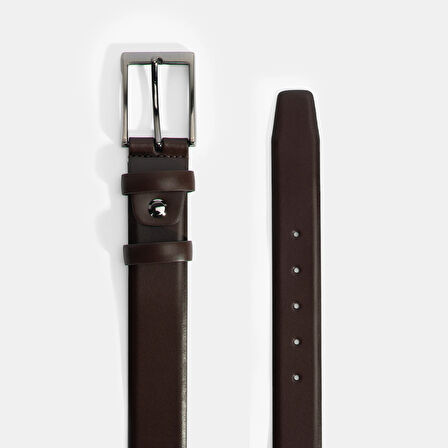 Erkek Kahve Spor Kemer