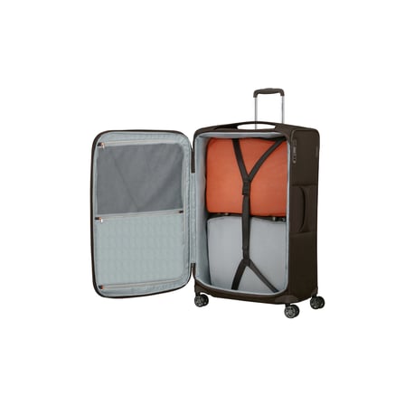 Samsonite Re-Lite-Spinner Kahve Körüklü 78/29 Büyük Boy Valiz 