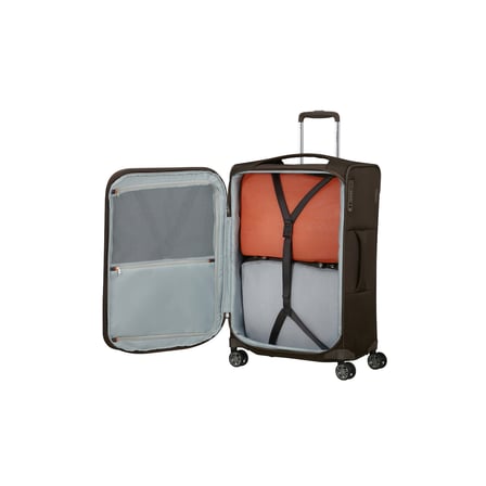 Samsonite Re-Lite-Spinner Kahve Körüklü 67/24 Orta Boy Valiz