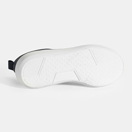 Kadın Lacivert Bağcıklı Deri Günlük Ayakkabı