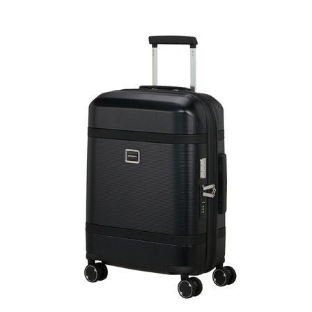 Samsonite Image Siyah - 4 Tekerlekli Körüklü 55/20 Kabin Boy Valiz