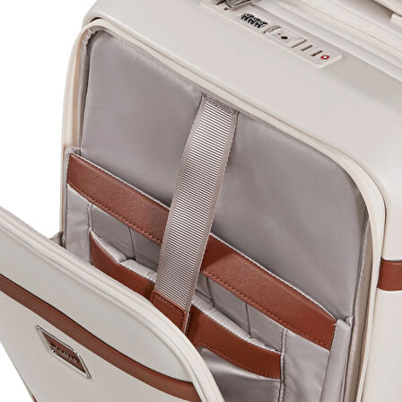 Samsonite Krem Image Spinner 55/20 Kabin Boy Valiz