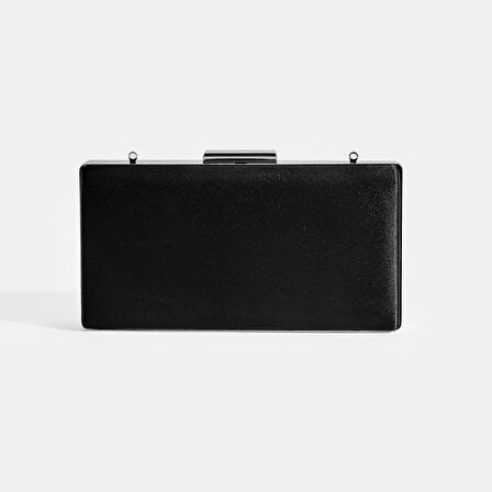 Kadın Siyah Portföy Gece Çantası