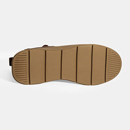 Erkek Kahve Bağcıklı Nubuk Deri Günlük Ayakkabı