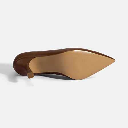 Kadın Taba Deri Stiletto