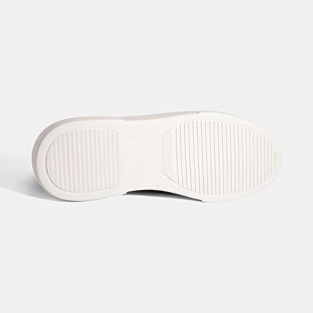 Erkek Gri Bağcıklı Deri Günlük Ayakkabı