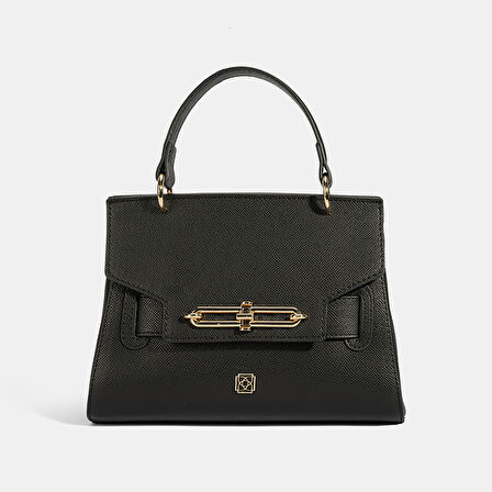 Kadın Siyah Omuz Askılı El Çantası