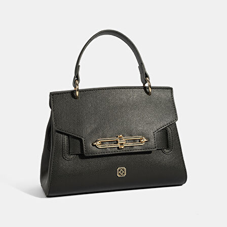 Kadın Siyah Omuz Askılı El Çantası