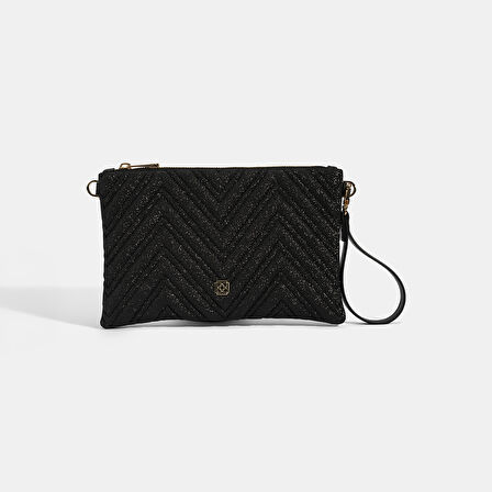 Kadın Siyah Omuz Askılı Portföy Çanta