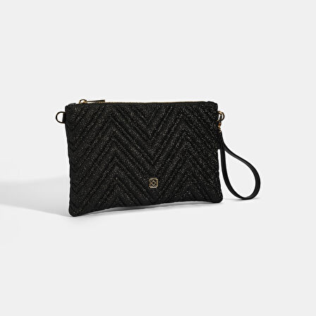 Kadın Siyah Omuz Askılı Portföy Çanta