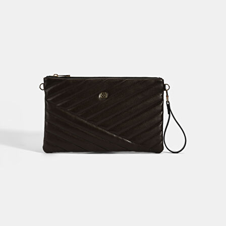 Kadın Kahve Omuz Askılı Portföy Çanta