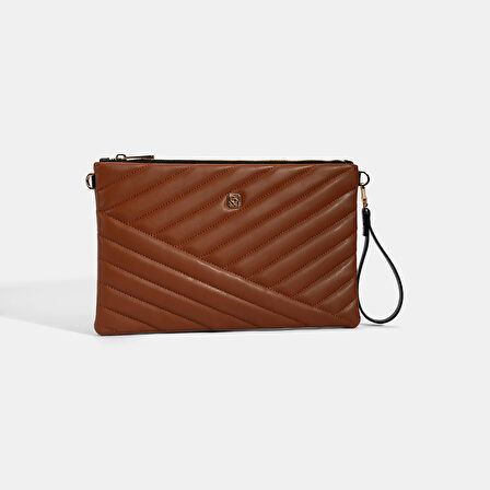 Kadın Taba Omuz Askılı Portföy Çanta