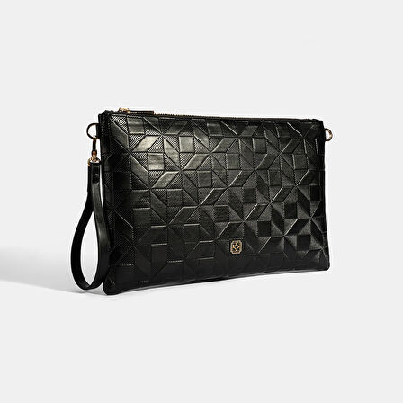 Kadın Siyah Omuz Askılı Portföy Çanta