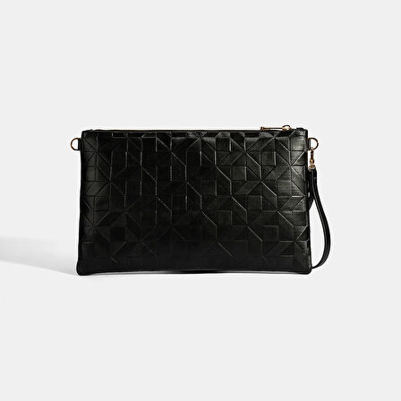 Kadın Siyah Omuz Askılı Portföy Çanta