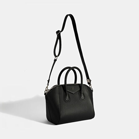 Kadın Siyah Omuz Askılı El Çantası