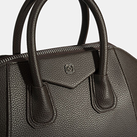 Kadın Kahve Omuz Askılı El Çantası