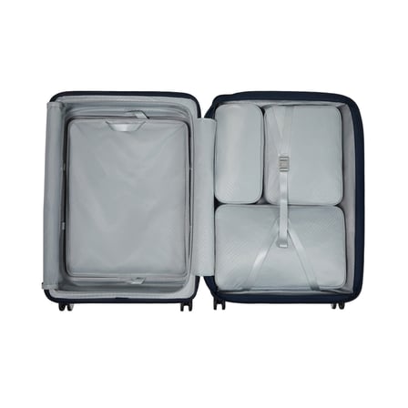Samsonite Paralux Lacivert 75/28 Körüklü Büyük Boy Valiz