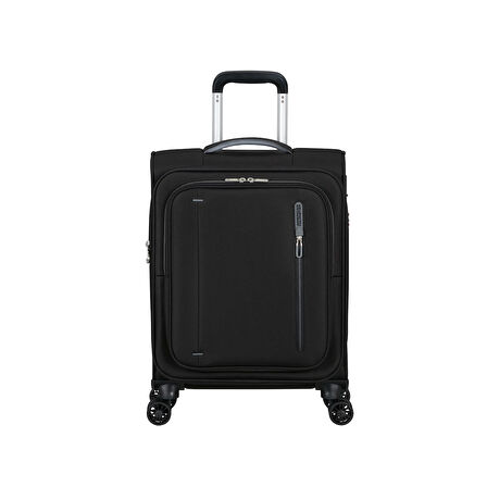 American Tourister Siyah Cloudrider 4 Tekerlekli Kabin Boy Valiz 55 cm