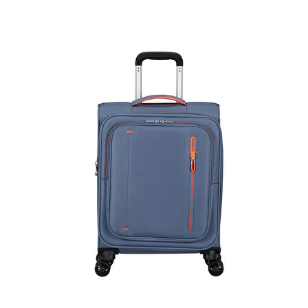 American Tourister Mavi Cloudrider 4 Tekerlekli Kabin Boy Valiz 55 cm