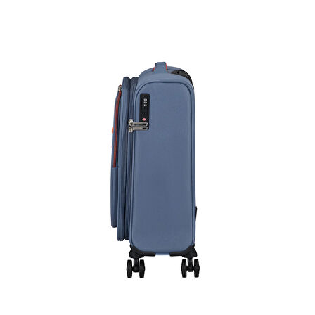 American Tourister Mavi Cloudrider 4 Tekerlekli Kabin Boy Valiz 55 cm