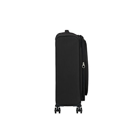 American Tourister Siyah Cloudrider 4 Tekerlekli Orta Boy Valiz 67 cm