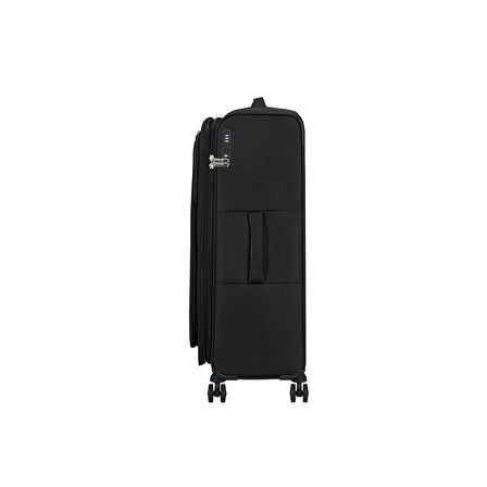 American Tourister Siyah Cloudrider 4 Tekerlekli Büyük Boy Valiz 78 cm