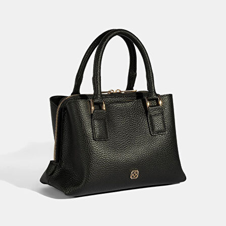 Kadın Siyah Omuz Askılı El Çantası