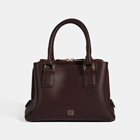 Kadın Bordo Omuz Askılı El Çantası