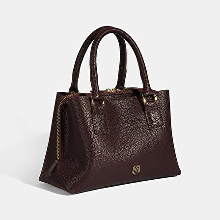 Kadın Bordo Omuz Askılı El Çantası