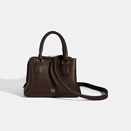 Kadın Kahve Omuz Askılı El Çantası