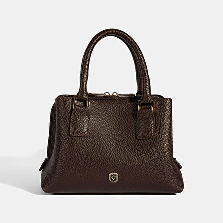 Kadın Kahve Omuz Askılı El Çantası