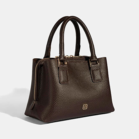 Kadın Kahve Omuz Askılı El Çantası