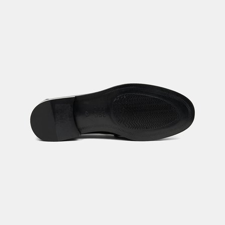 Erkek Siyah Klasik Deri Loafer