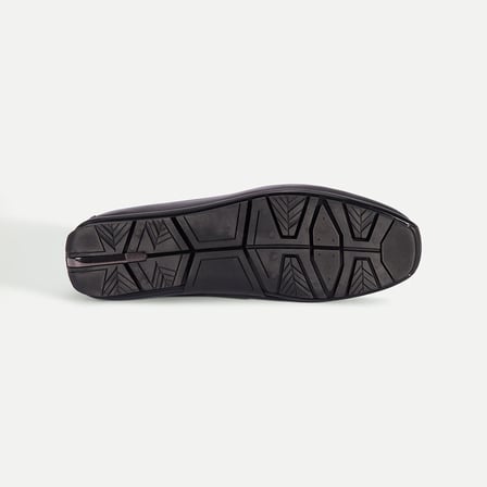 Erkek Siyah Günlük Deri Loafer