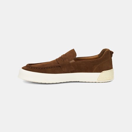 Erkek Taba Süet Deri Loafer